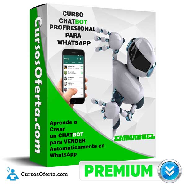 Curso ChatBot Profesional para WhatsApp – Emmanuel 1 Curso ChatBot Profesional para WhatsApp – Emmanuel
